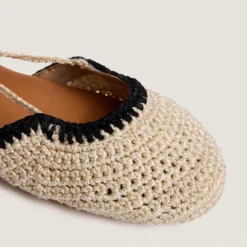 Ballerines à lacets