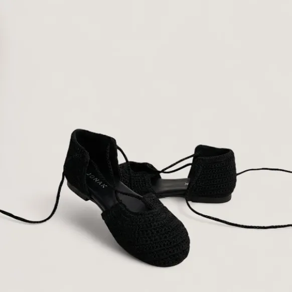 Ballerines à lacets