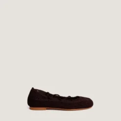 Ballerines à lacets