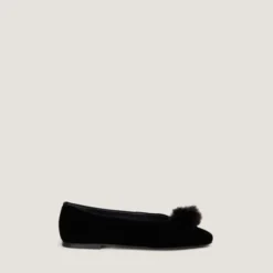 Ballerines à pompons