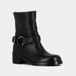 Boots à boucles