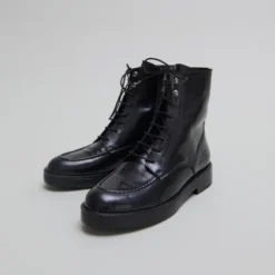 Boots à lacets
