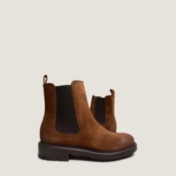Boots à élastiques et semelles crantées