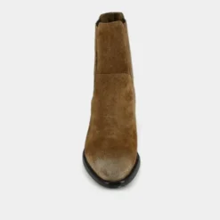 Boots à élastiques et talons carrés