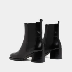 Boots à talons et élastiques