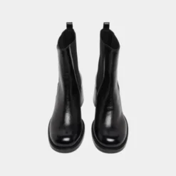 Boots à talons et élastiques