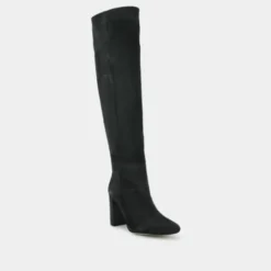 Bottes HARLEY en velours anthracite
