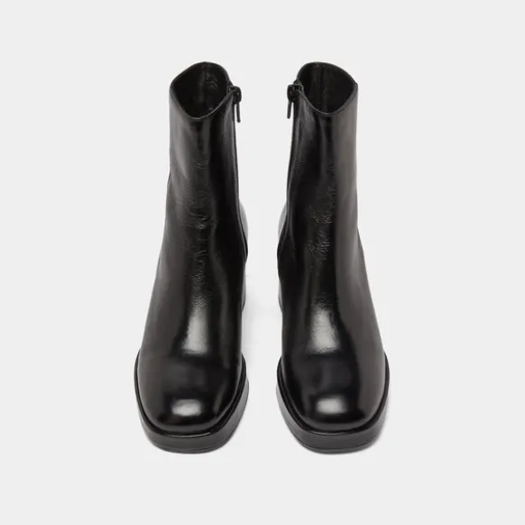 Bottines à bouts carrés