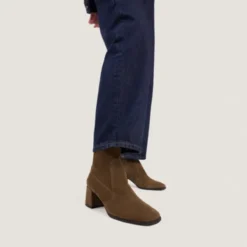 Bottines à bouts ovales