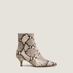 Bottines à talons fins et bouts pointus