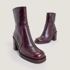 Bottines à talons hauts et plateformes
