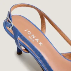 Escarpins slingbacks à bouts pointus