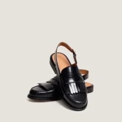 Mocassins à bouts arrières ouverts