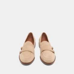 Mocassins à bouts ronds et boucles