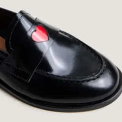 Mocassins à bouts ronds et cœur - Capsule mini