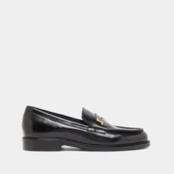 Mocassins à bouts ronds et monogrammes