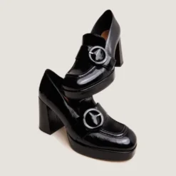 Mocassins à hauts talons