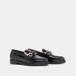 Mocassins à mors dorés