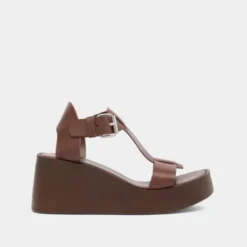 Sandales compensées à boucles ajustables