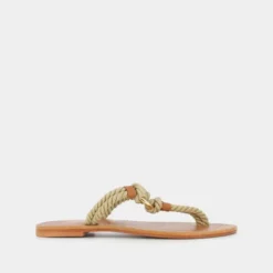 Sandales façon tongs et anneaux