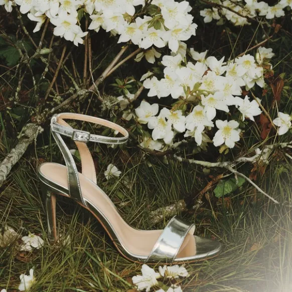 Sandales à talons hauts et brides chevilles